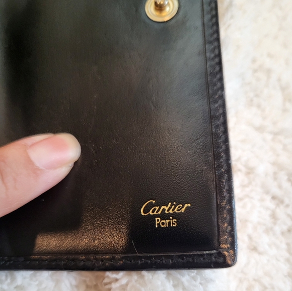 Cartier Panther Black Trifold Wallet - Picture 8 of 11